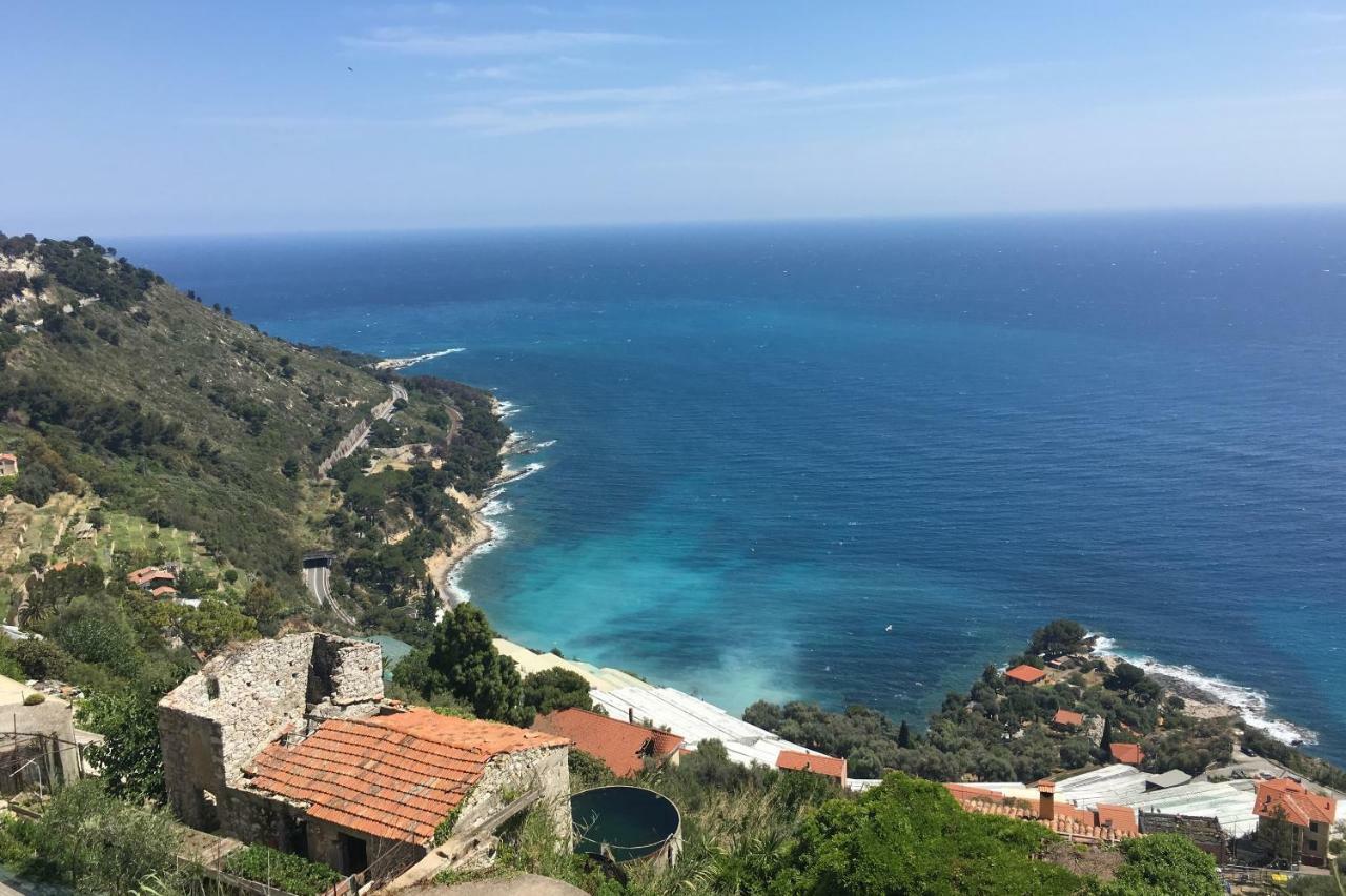 House In Grimaldi. Spectacular View Over The French Riviera! Grimaldi  Dış mekan fotoğraf